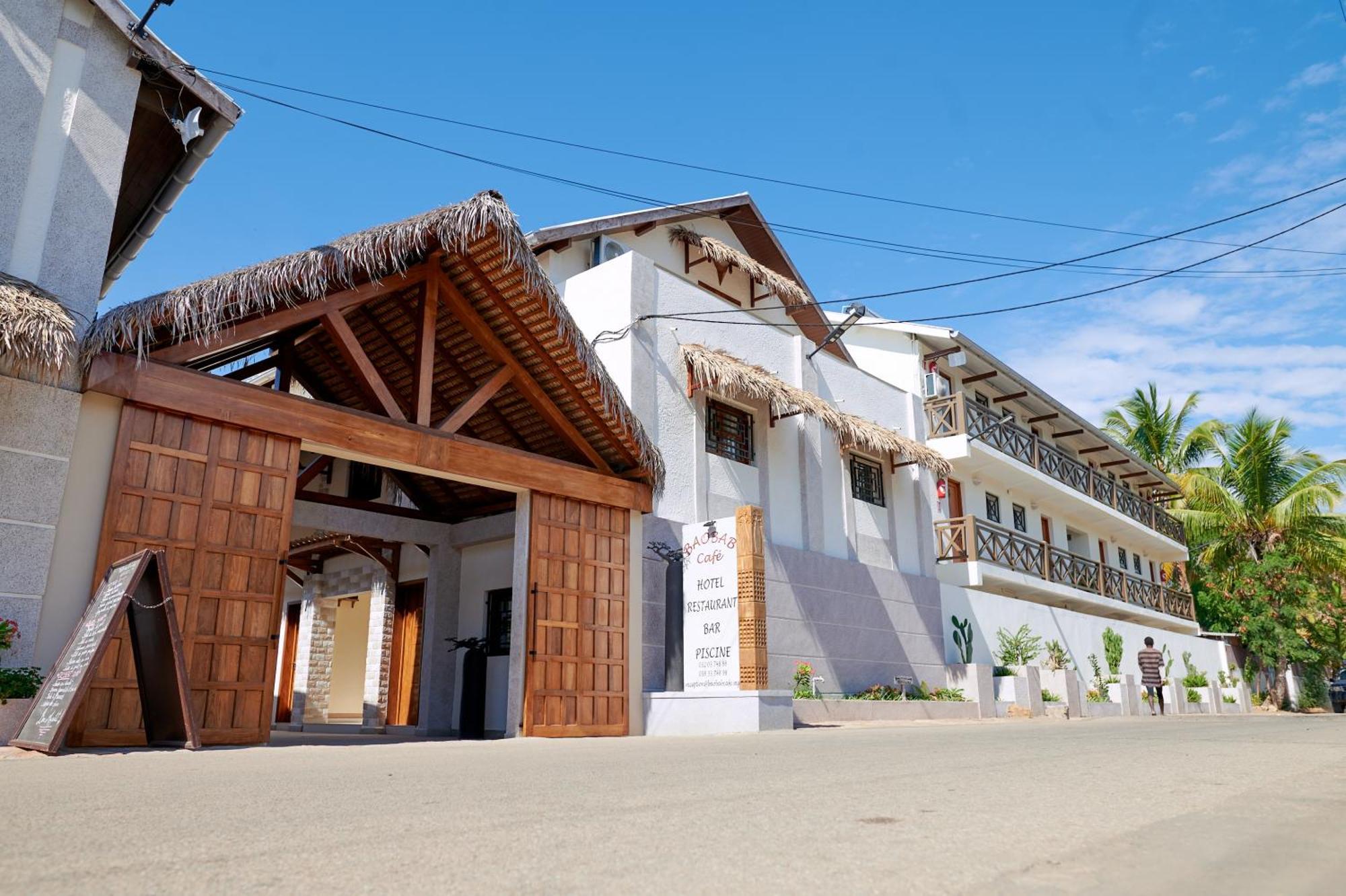Hotel Baobab Cafe Morondava Exterior foto