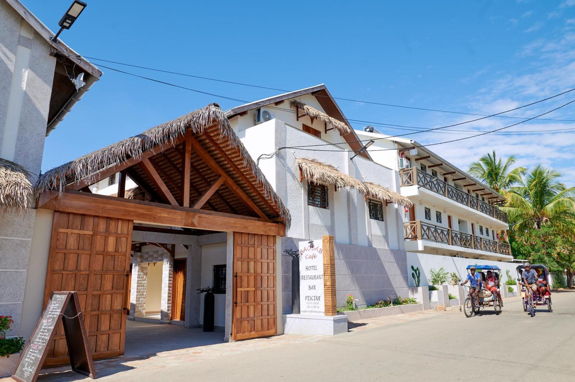 Hotel Baobab Cafe Morondava Exterior foto